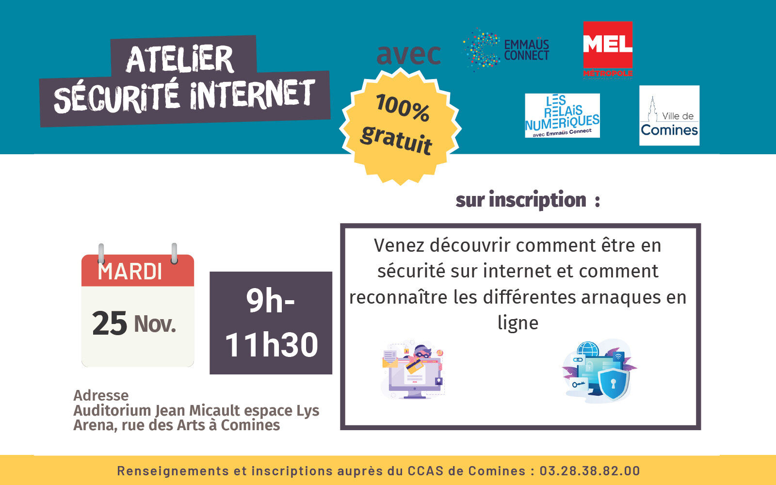 Atelier numérique : 