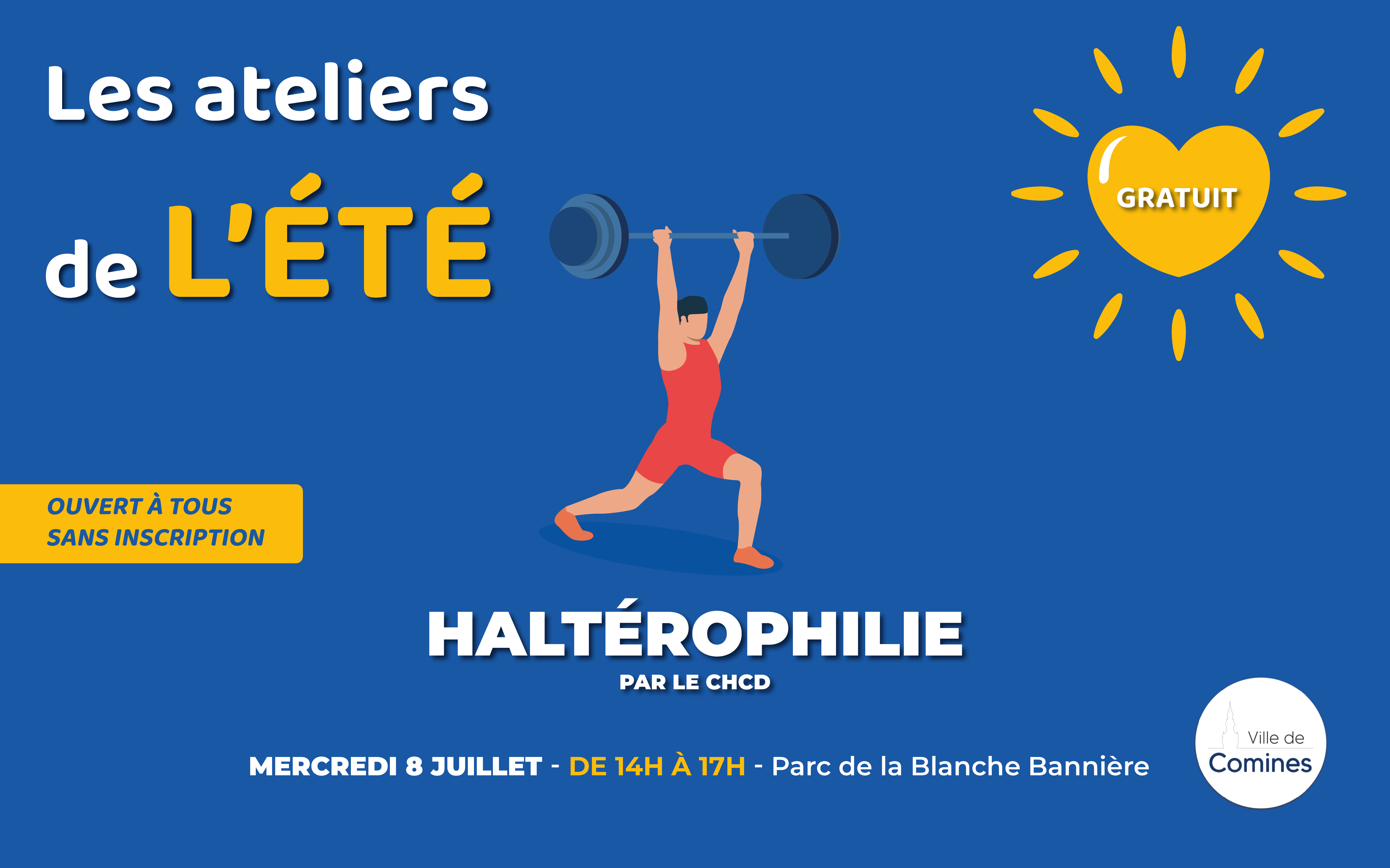 Les ateliers de l'été : Haltérophilie  